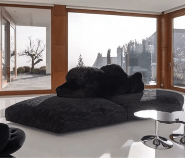 Glacier Luxury Minimalist Polar Bear Sofa - Urban Ashram