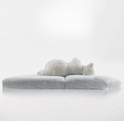 Glacier Luxury Minimalist Polar Bear Sofa - Urban Ashram