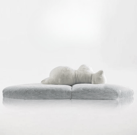 Glacier Luxury Minimalist Polar Bear Sofa - Urban Ashram