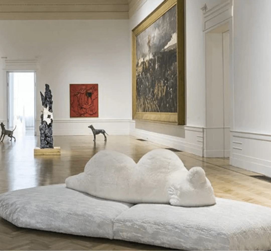 Glacier Luxury Minimalist Polar Bear Sofa - Urban Ashram