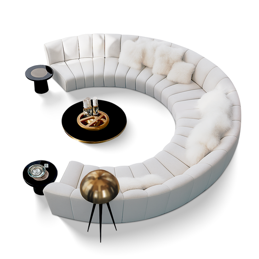 Grand Curved Sectional - Urban Ashram