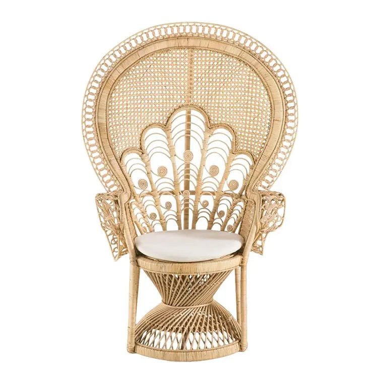 Grand Peacock Rattan Chair - Urban Ashram