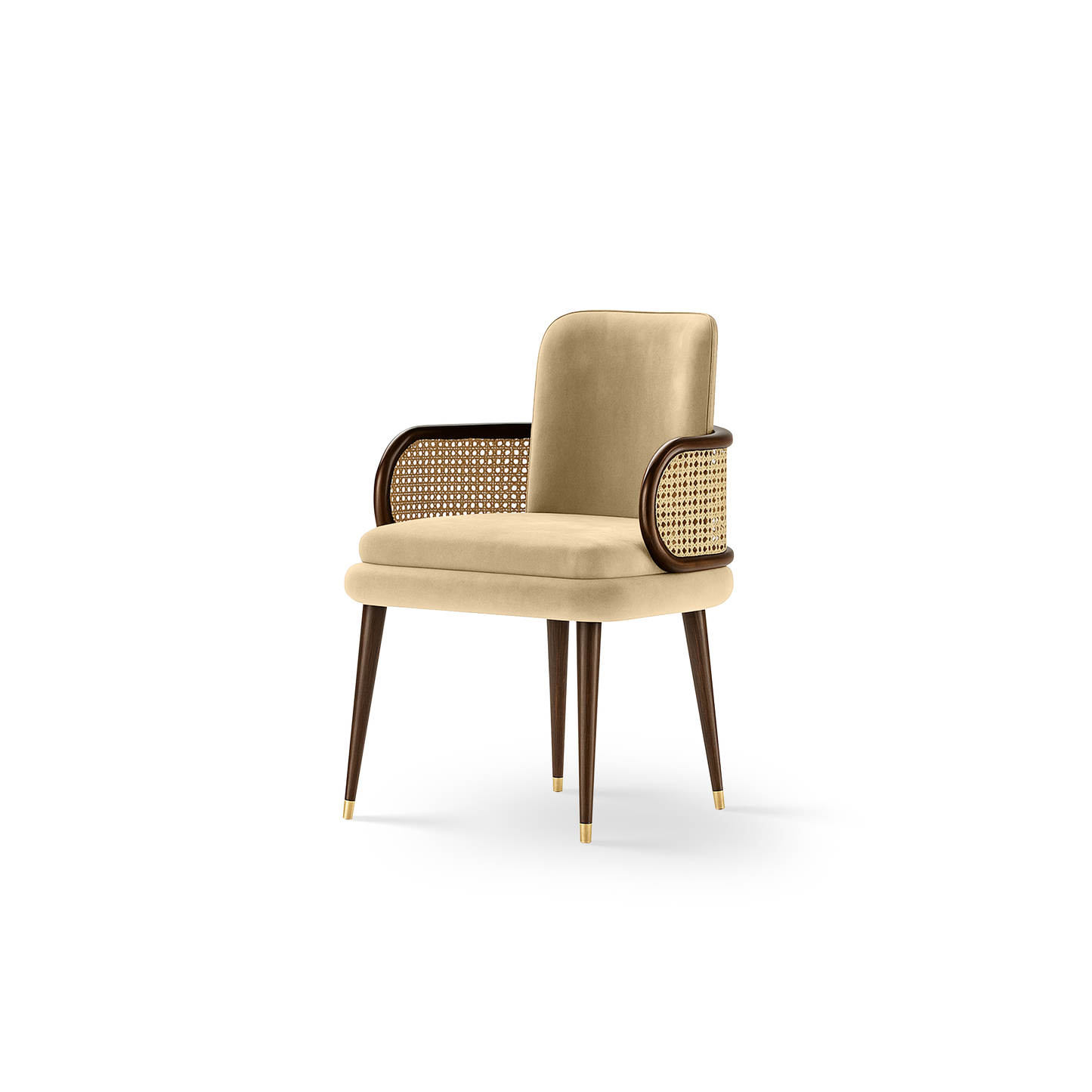 Icon Velvet Armchair - Urban Ashram