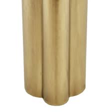 Petra Brass Clover Accent Table - Urban Ashram