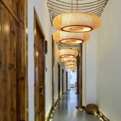 Kyoto Bamboo Pendant Light - Urban Ashram