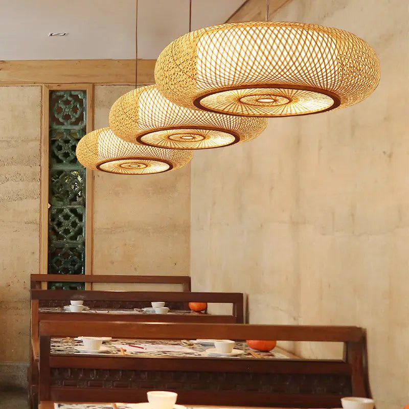 Kyoto Bamboo Pendant Light - Urban Ashram