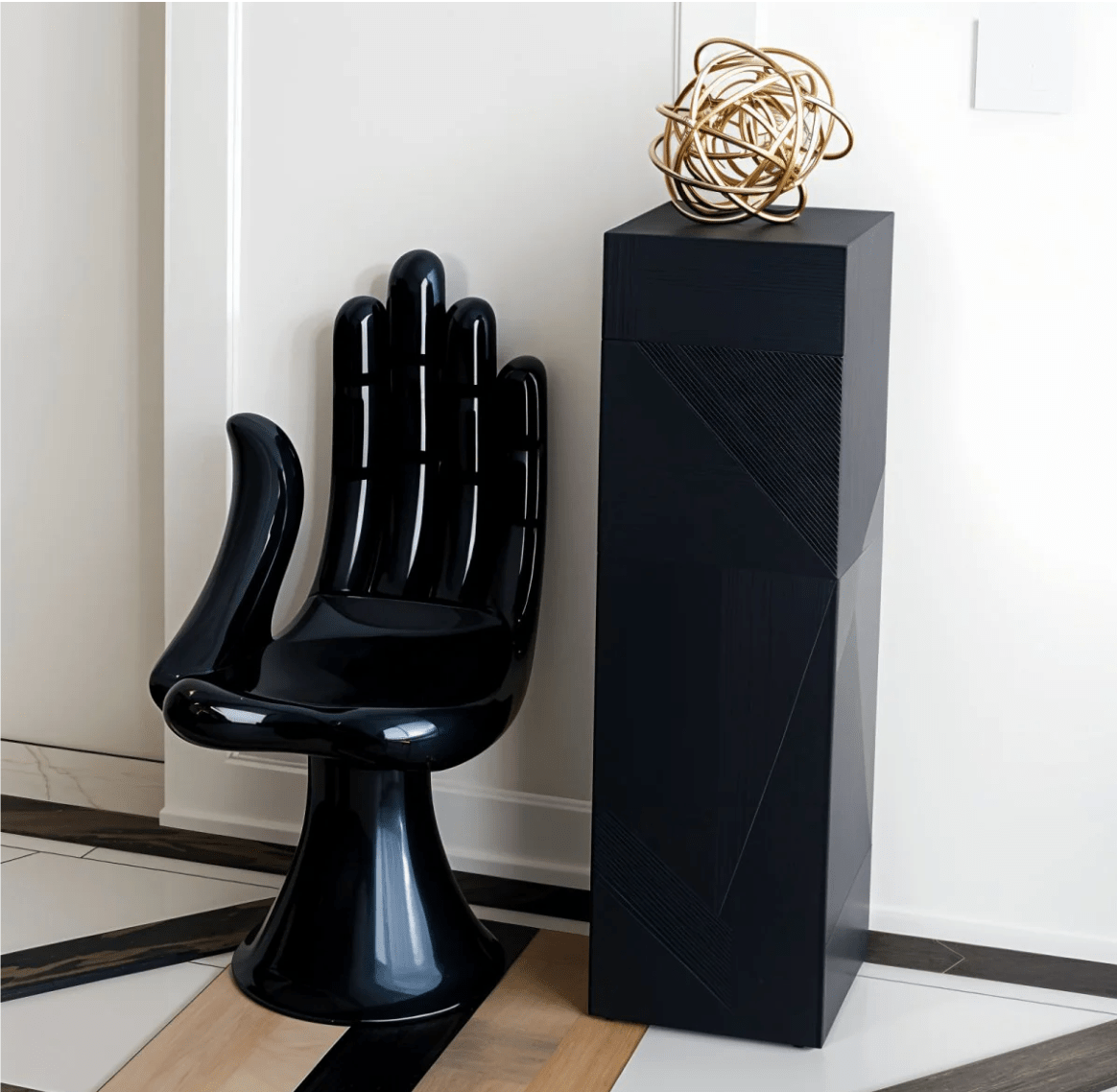 Luxury Buddha Hand Chair - Urban Ashram