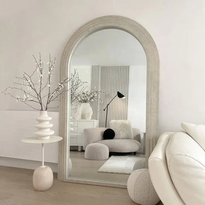 Artemis Full Length Concrete Mirror - Urban Ashram