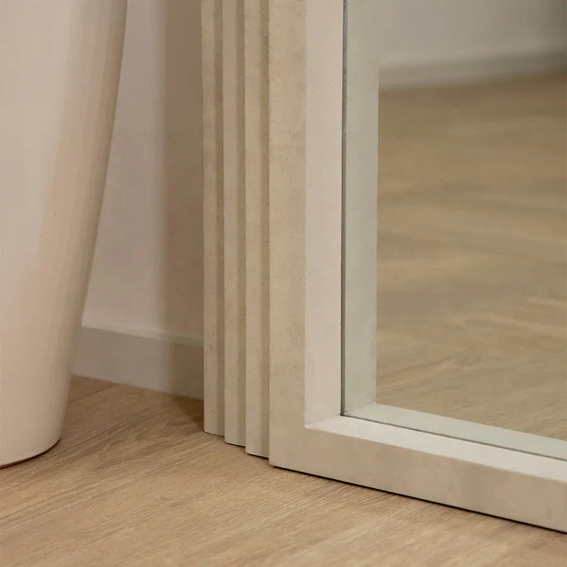 Artemis Full Length Concrete Mirror - Urban Ashram