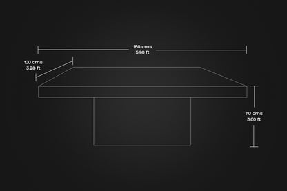 Illuminated Onyx Dining Table with LED Lighting – Luxury Statement Piece