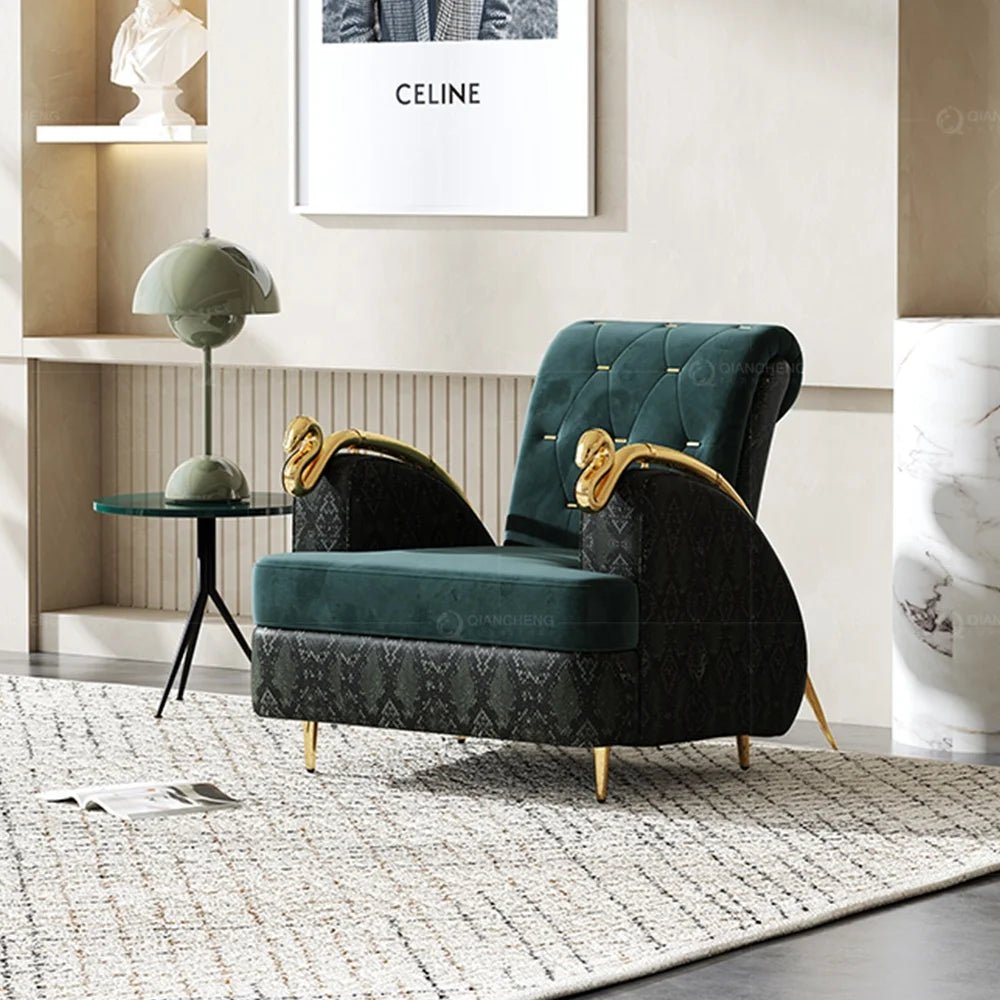 Mid - Century Serpent Arm Chair - Urban Ashram