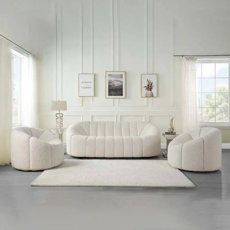 Minimalist Cozy Teddy Couch - Urban Ashram