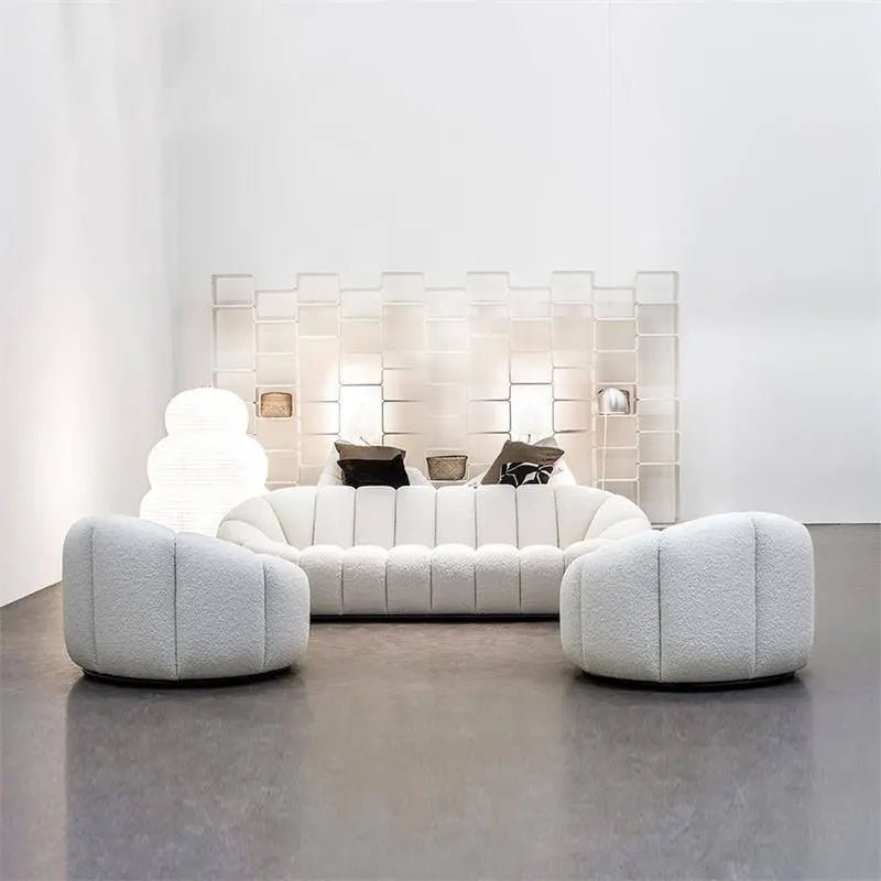 Minimalist Cozy Teddy Couch - Urban Ashram