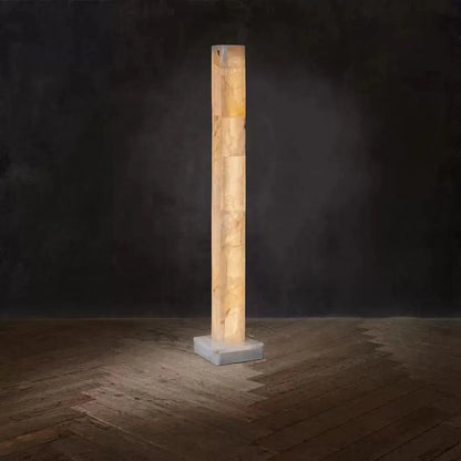 Modern Alabaster Floor Lamp - Urban Ashram