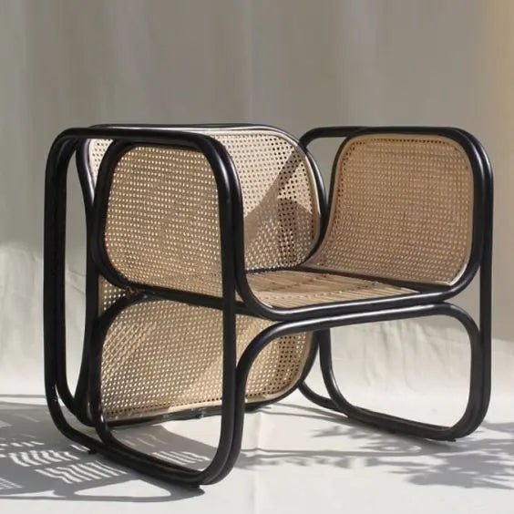 Morocco Style Rattan Armchair - Urban Ashram