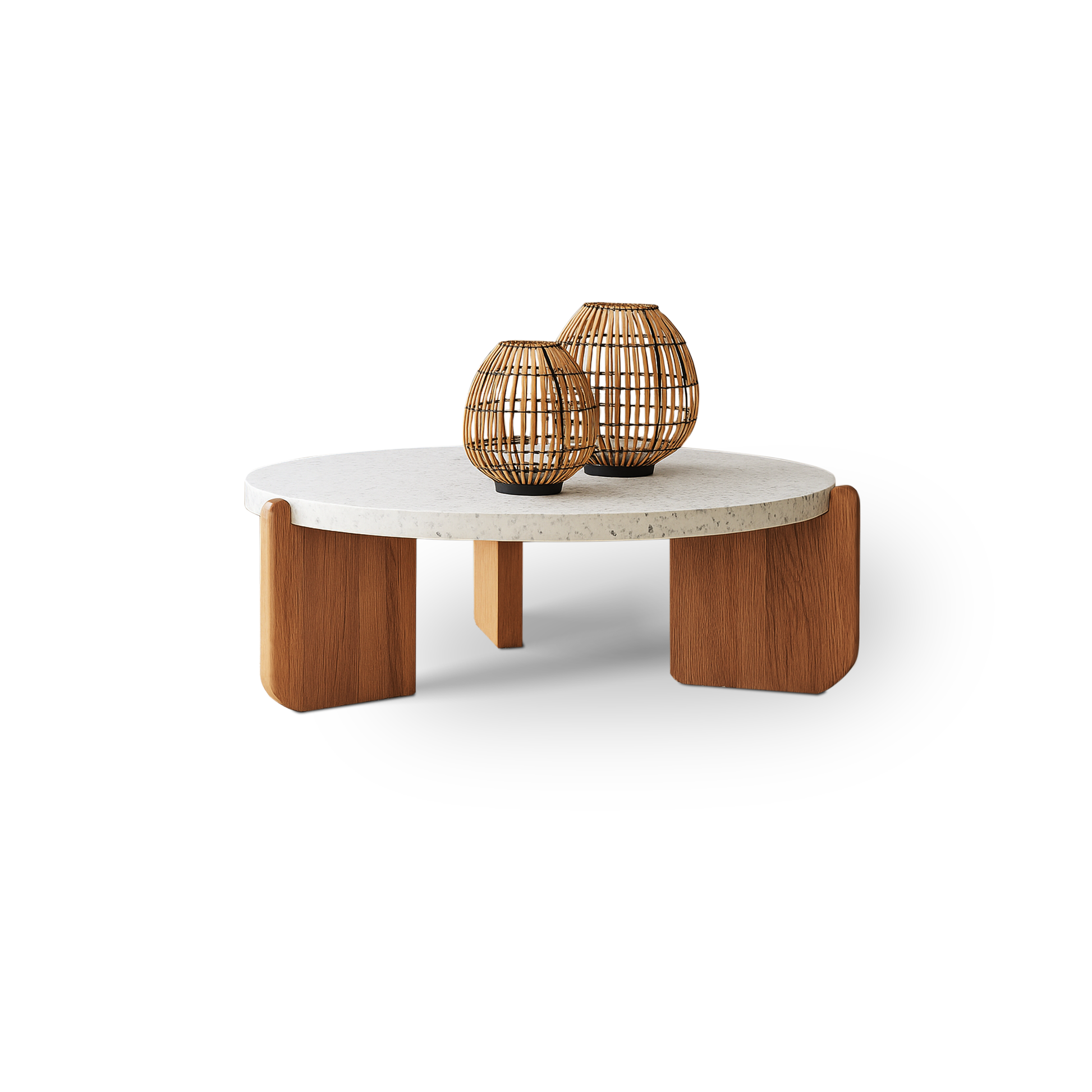 Native Round Coffee Table - Urban Ashram