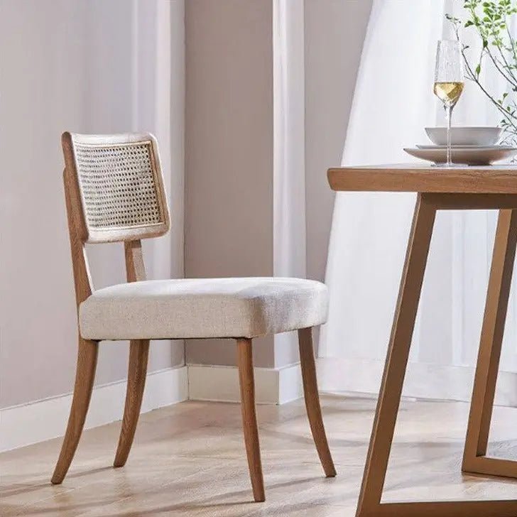 Natural Cane Dining Chair - Urban Ashram