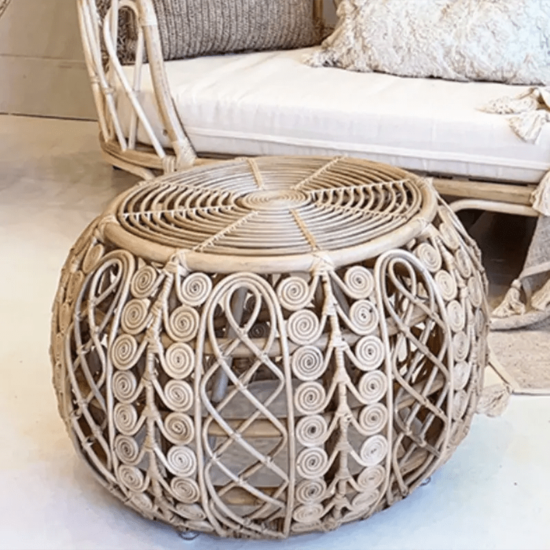 Nordic Indonesia Rattan Sofa Couch - Urban Ashram