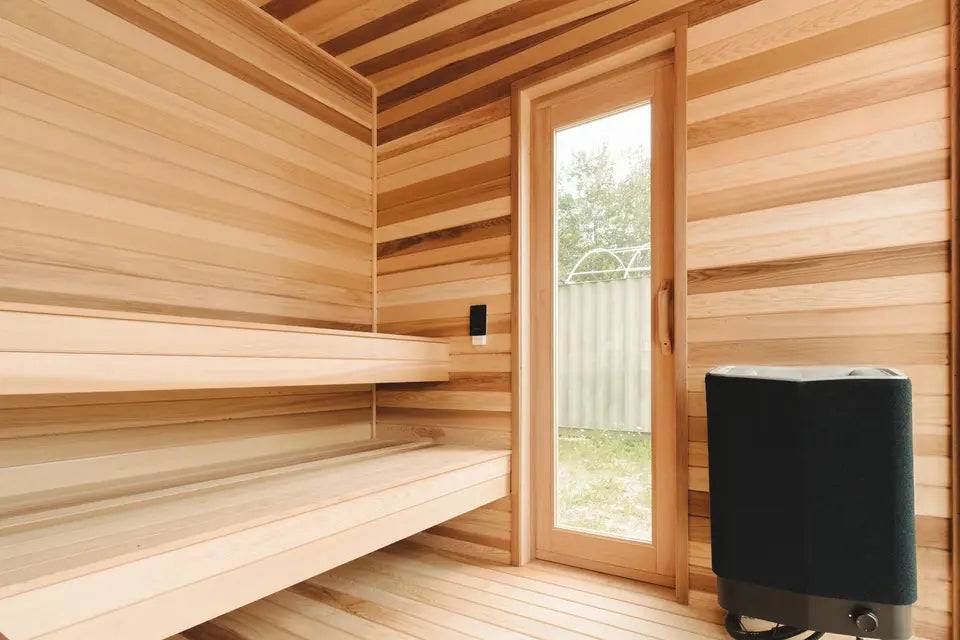 Outdoor Traditional Steam Sauna Wooden Room - Urban Ashram