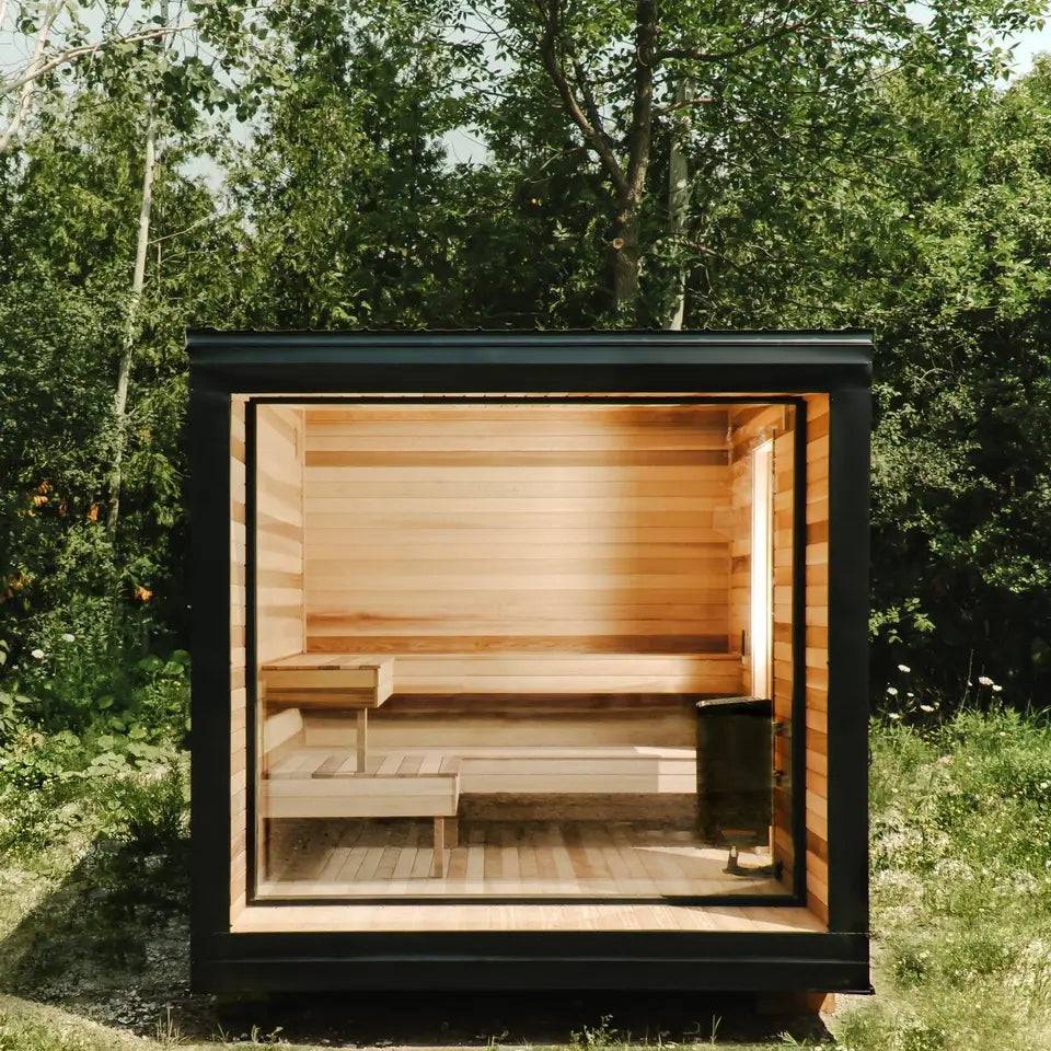 Outdoor Traditional Steam Sauna Wooden Room - Urban Ashram