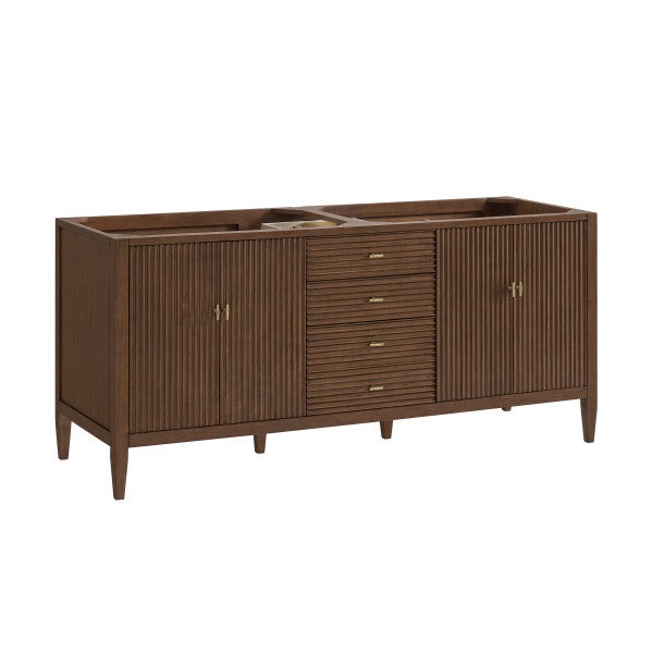 Myrrin 72" Vanity, Mid Century Walnut - Urban Ashram