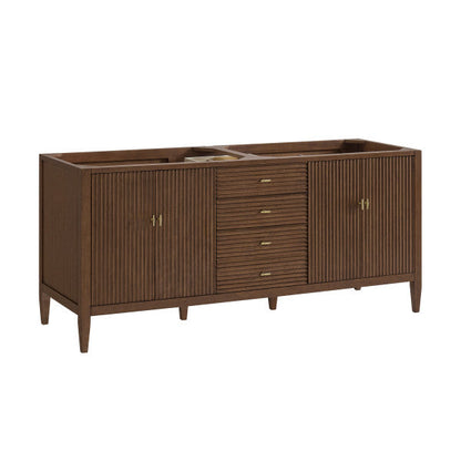 Myrrin 72" Vanity, Mid Century Walnut - Urban Ashram