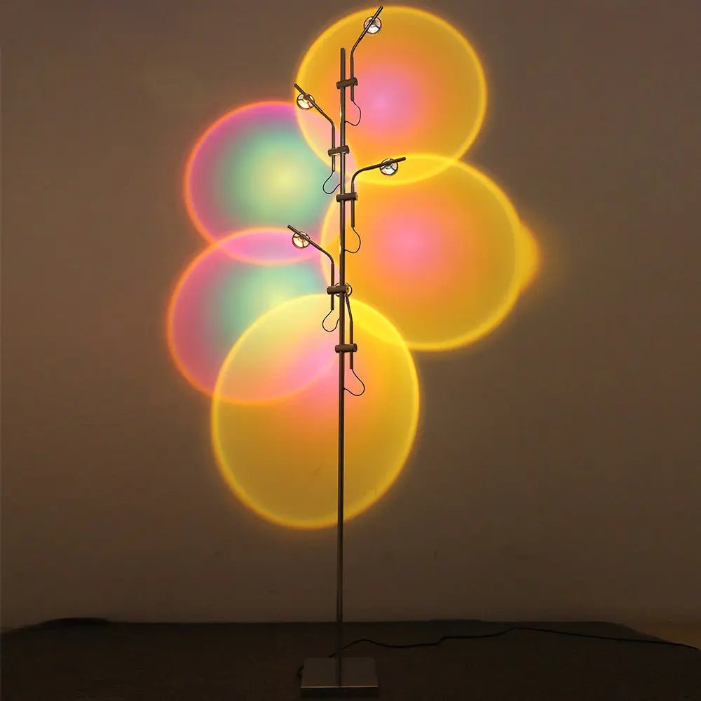 Pheonix 5-Head Projection Floor Lamp - Urban Ashram