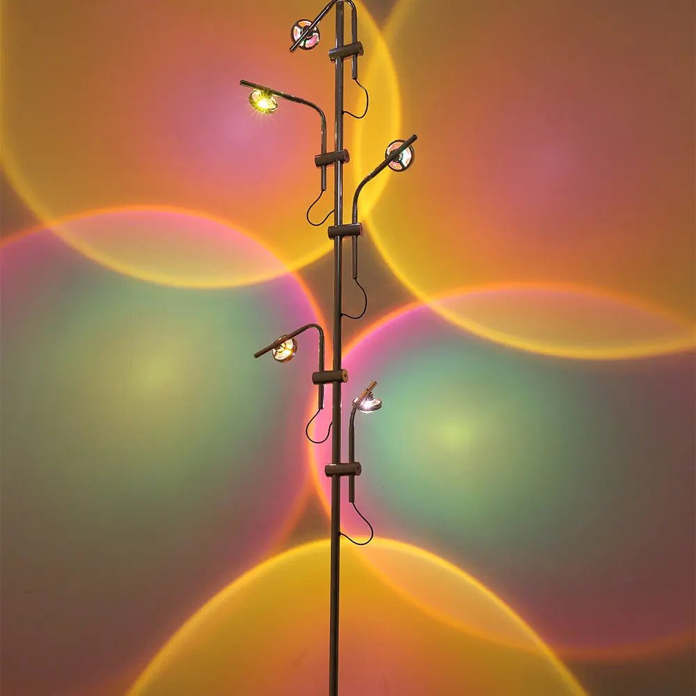 Pheonix 5-Head Projection Floor Lamp - Urban Ashram