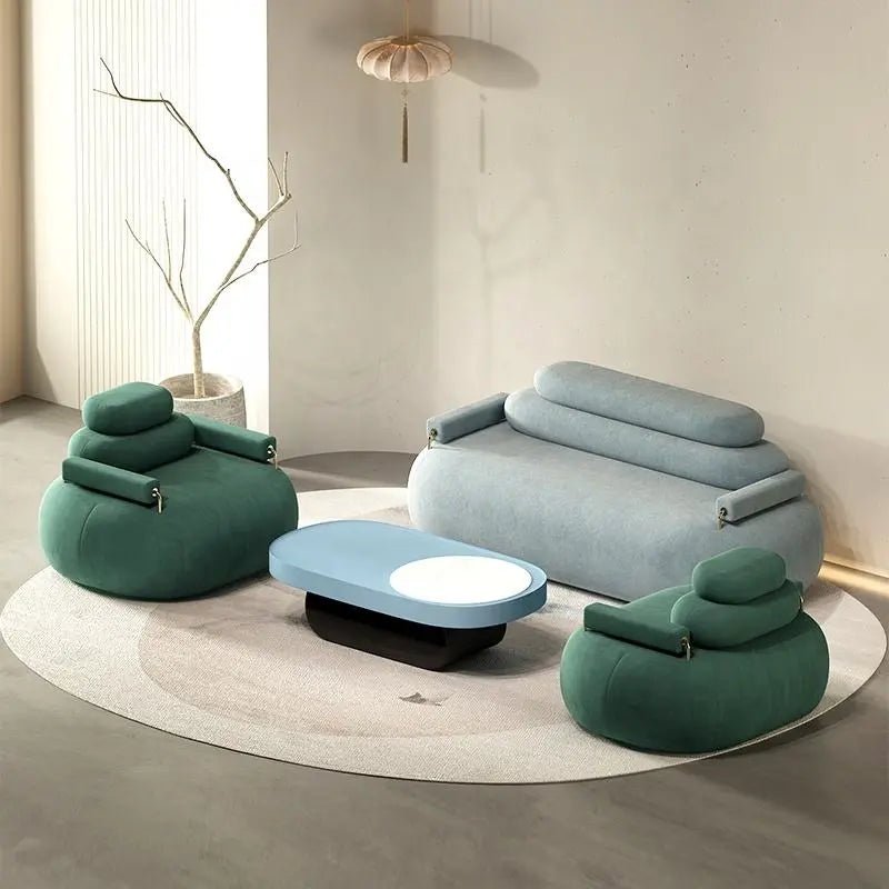 Pleiades Velvet Living Room Set - Urban Ashram