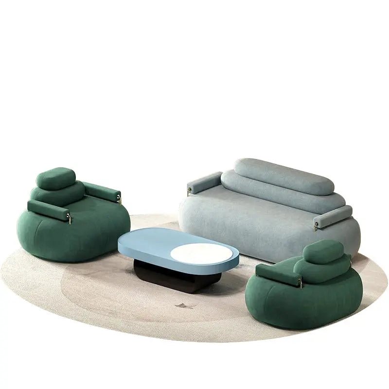 Pleiades Velvet Living Room Set - Urban Ashram