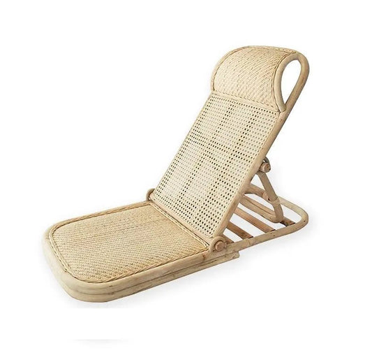 Portable Rattan Wicker Beach Chair - Urban Ashram