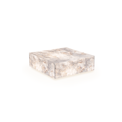 Radiant White Onyx Marble Coffee Table – Ambient Luxury Centerpiece - Urban Ashram