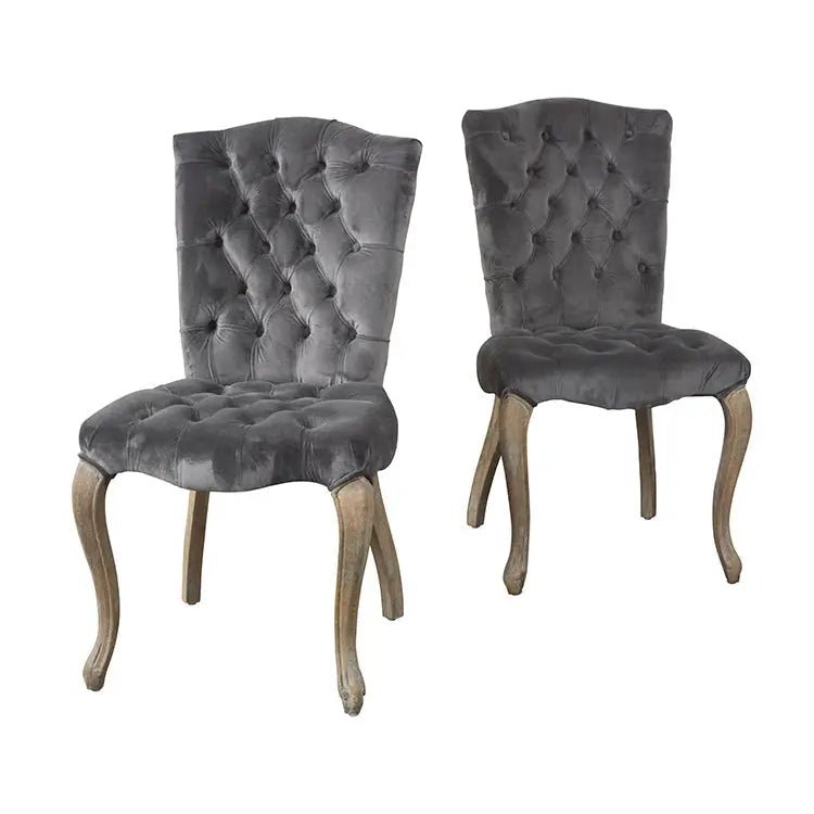 Ralph Velvet Chairs Set of 2 - Urban Ashram