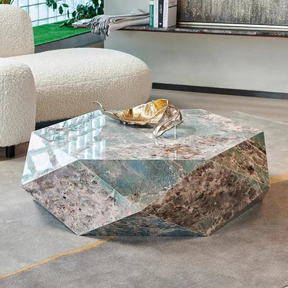 Calcutta Luxury Marble Coffee Table - Urban Ashram