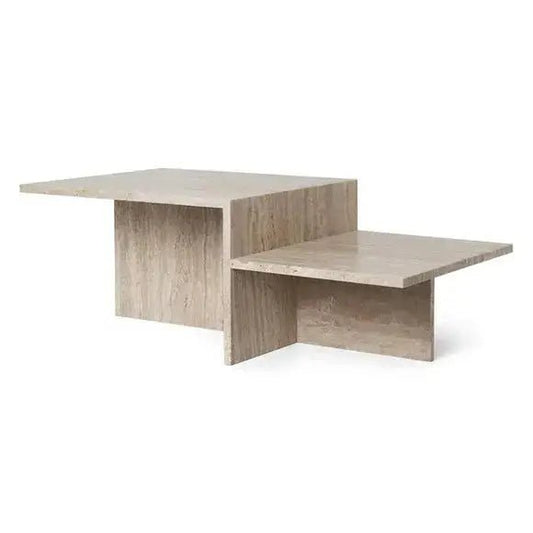 Sensei Travertine Coffee Table - Urban Ashram