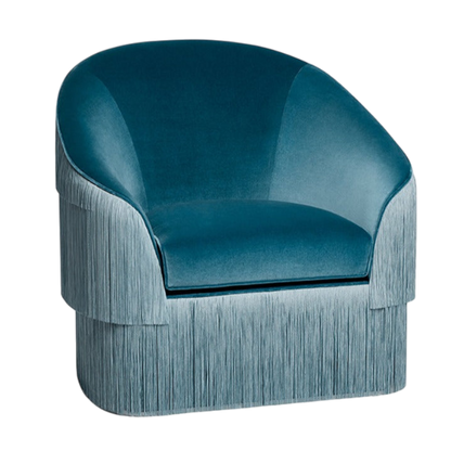 Muna Fringes Armchair - Urban Ashram