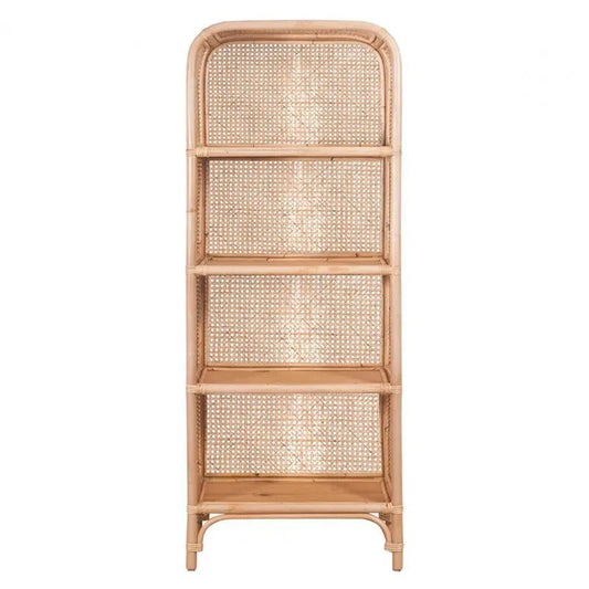 Sophia Rattan Bookshelf - Urban Ashram