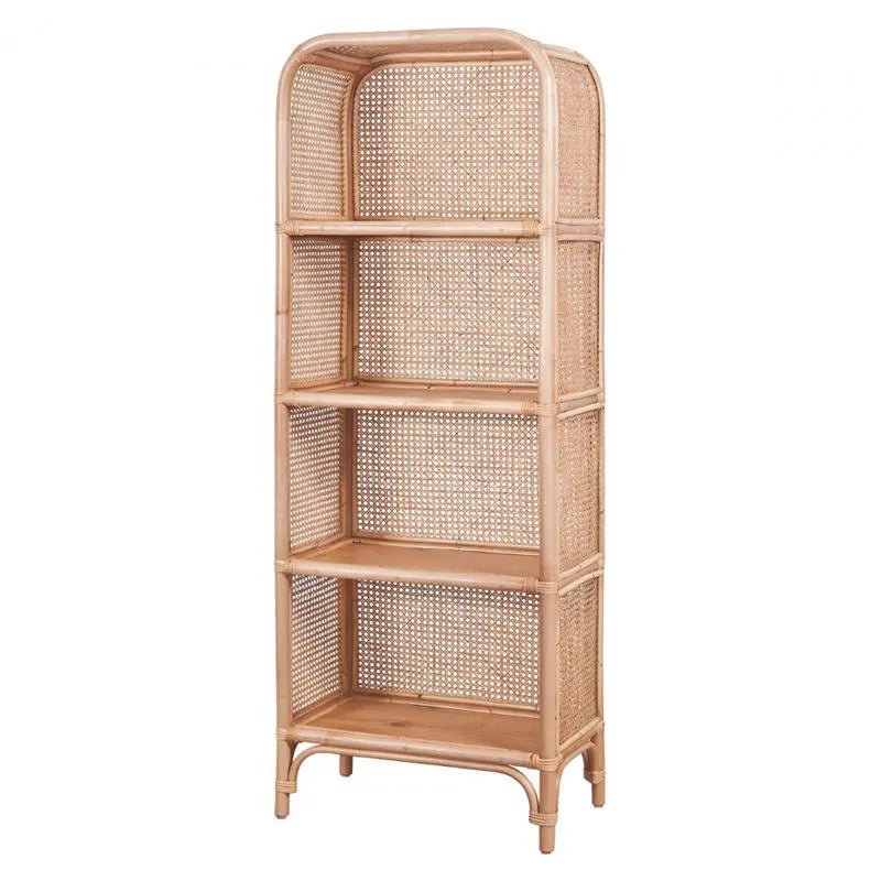 Sophia Rattan Bookshelf - Urban Ashram