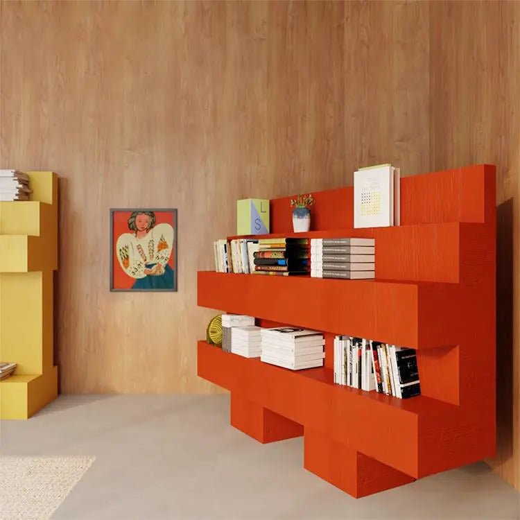 The Gilbert Multi - layer Bookshelf and Storage - Urban Ashram