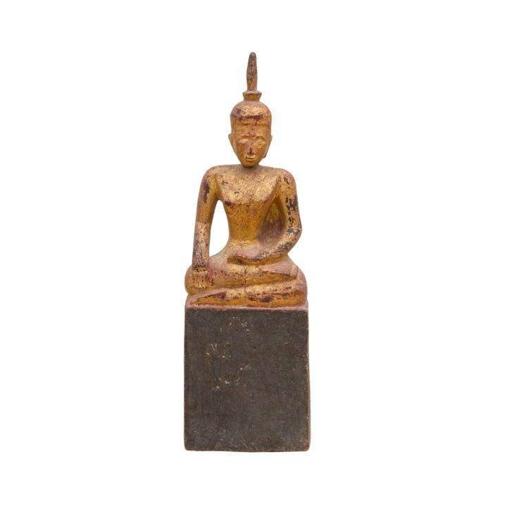 Antique Royal Gilded Buddha - Urban Ashram