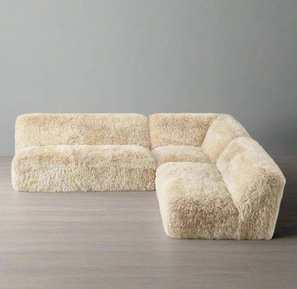 Yeti Embrace Sheepskin Sectional - Urban Ashram