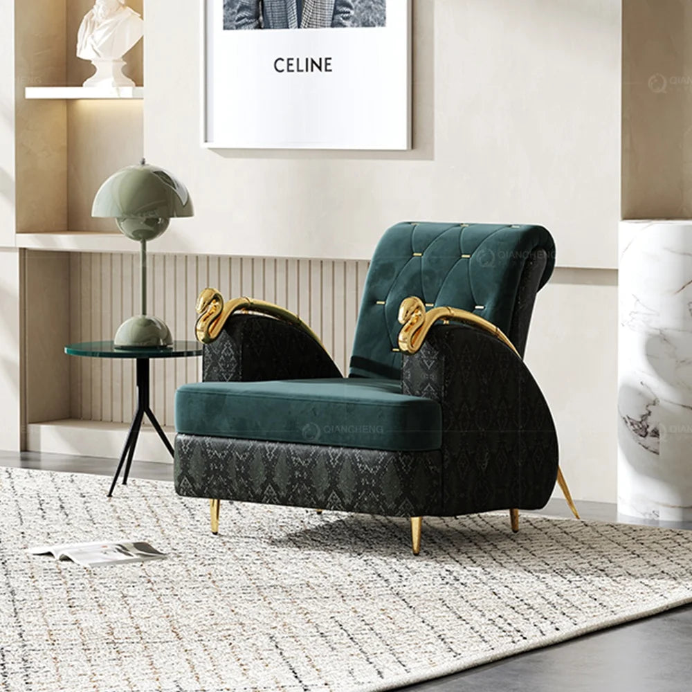 Mid-Century Serpent Arm Chair - Urban Ashram Home