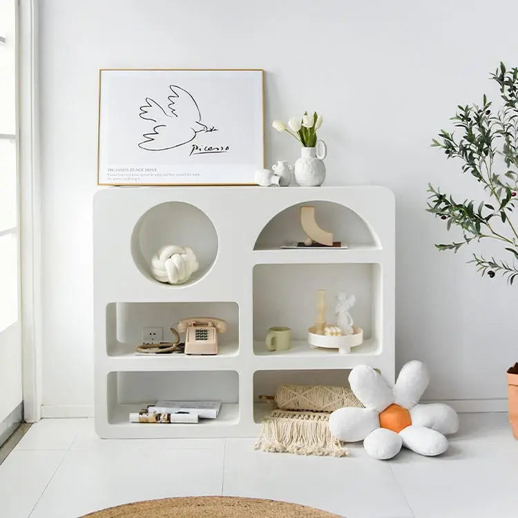 Nordic Plywood frame shelving cabinet - Urban Ashram Home