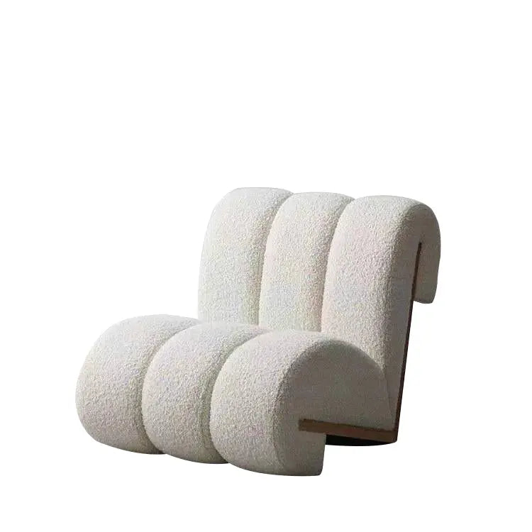 Faux Sheepskin Accent Chair - Urban Ashram Home