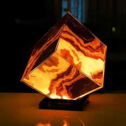 Onyx Energy Cube Desk Lamp - Urban Ashram Home